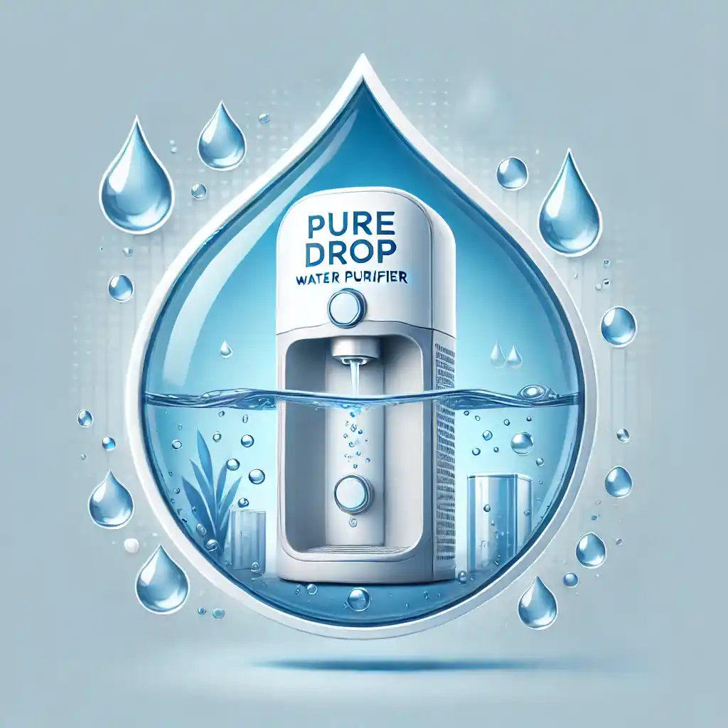 "Pure Drop Water Purifier For Clean Drinking Water"